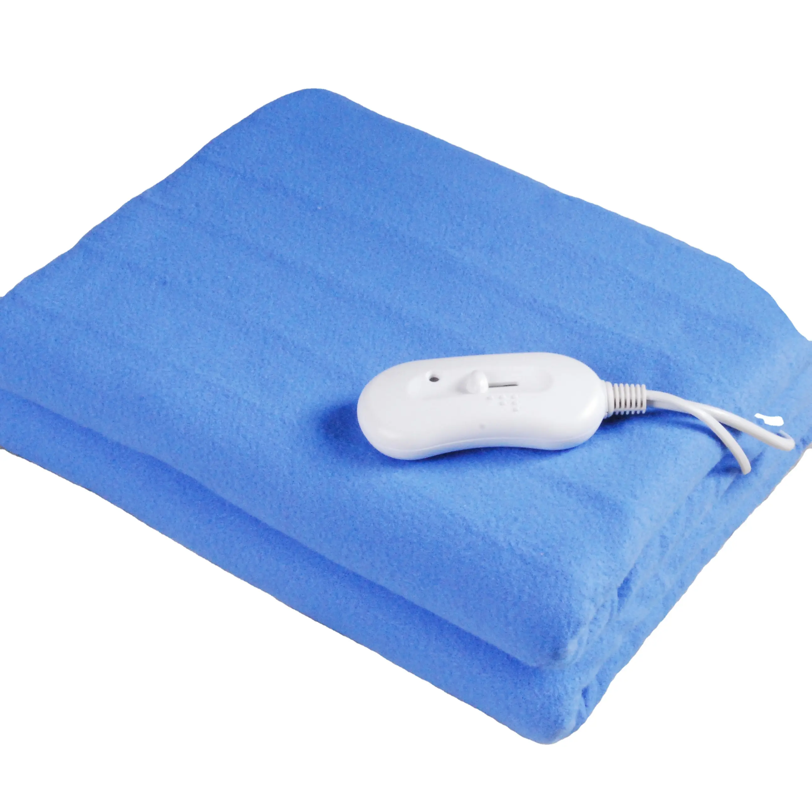 Mavi renk isıtmalı elektrikli battaniye manta electrica yatak isıtıcı elektrikli battaniyenin altında isıtmalı ısıtmalı yatak kapak isıtıcı