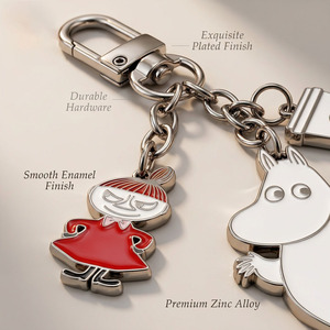 Porte-clés en métal personnalisé en gros, émail anime, certifié ISO, usine avec 13 ans d'expérience, échantillonnage rapide, cadeau promotionnel, faible MOQ, OEM - Product Image 3