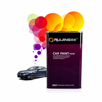 Vernis acrylique transparent RUIJING résistant aux UV avec application par pulvérisation pour protéger la couche de peinture de base de la voiture