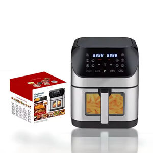 Large-capacity 8-liter air Fryer with Viewing <b>Window</b> Household Touch-<b>screen</b> No-clean Steam Fryer - Product Image 3