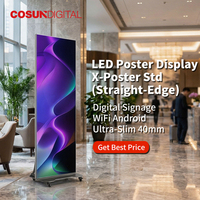 Écran vidéo LCD modulaire portable avec support au sol IP65 pour scène, événement, exposition, location, publicité