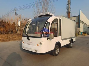 Bus touristique électrique à toit ouvert pour parcs et stations balnéaires - Product Image 4