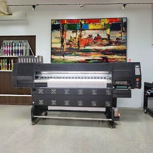 เครื่องพิมพ์ดิจิตอลหัวพ่น Precision I3200 พิมพ์ได้ 150 ตารางเมตรต่อชั่วโมง หมึกฟลูออเรสเซนต์แบบซับลิเมชั่นแห้งเร็ว พิมพ์ขนาด A1 กว้าง 1.9 เมตร - Product Image 2