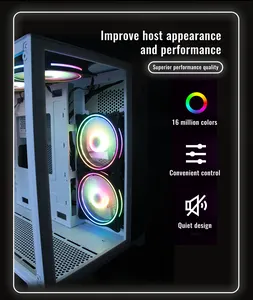 Cooler Master Led Aio Gaming Case Cooling 5V ARGB 120MM Fan Fan Fan for warmstick RGB OEM Custom PC 12025 40000 h 1200RPM