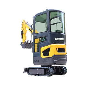 Nouvelle Mini-Excavatrice Compacte de 1 Tonne sur Chenilles avec Boîte de Vitesses PLC, Pompe Hydraulique et Moteur pour Travaux de Jardin, Verger et Ferme, Moteur Koop - Product Image 4