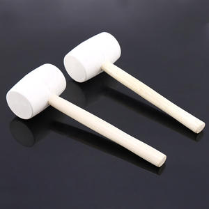 Spot Wooden Handle <b>Rubber</b> Mallet For <b>Tile</b> And <b>Flooring</b> Installation Diy Tool Multiple Specifications - Product Image 2