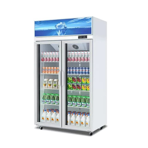 Congelador Vertical Comercial de 3 Puertas, Refrigerador con Ruedas para Uso en <span class=keywords><strong>Supermercados</strong></span> - Product Image 5
