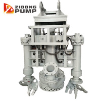 Pompe submersible à boue ZJQ personnalisée haute pression pour l'extraction aurifère, agitateur centrifuge robuste et pompe de dragage à aspiration de sable