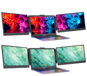 Nouvel écran de jeu portable 2026 de 18,5 pouces IPS, écran LCD portable, triple moniteur avec écran étendu pour ordinateur portable, interface Type C - Product Image 1