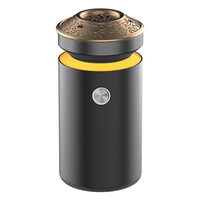 Diffuseur d'huiles essentielles USB mini, rechargeable, sans eau, en aluminium, portable, aromathérapie, diffuseur de parfum pour chambre à coucher