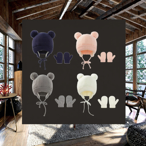 Bonnet de sport tricoté chaud en acrylique 100% imprimé numériquement, unisexe, réglable, pour bébés et tout-petits - Vente en gros, stock disponible, promotion exceptionnelle - Product Image 3