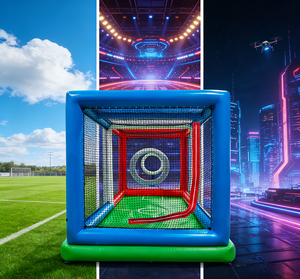 Juego de Fútbol con Drones para Eventos Populares, Marco Inflable de Obstáculos de Alta Calidad para Entretenimiento - Competiciones de Vuelo de Drones - Product Image 4