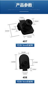 Serrure de porte d'armoire en verre, pour porte simple et double, serrure de vitrine, serrure de vitrine à vin en alliage de zinc - Product Image 2