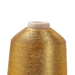 Chất lượng cao màu sắc 75D đan MS/MH/MX Loại kim loại Dệt sợi, 150D lurex Thêu Kim Loại chủ đề - Product Image 3