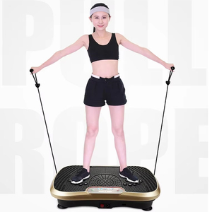 Offre Spéciale 180W Crazy Fit Massage Vibration Plate-forme 99 Vitesses Télécommande Corps Entier Exercice Fat Burning Vertical Usage Domestique - Product Image 6