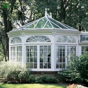 <strong>Octagonal</strong> Greenhouse for garden backyard Eco-friendly rot -proof Easily assembled glass greenhouse - Product Image 1