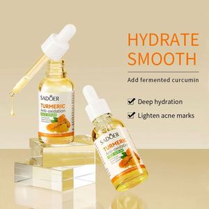 Nuovo SADOER migliore idratante schiarente lenitivo per la cura della pelle idratante all'ingrosso curcuma viso siero con <span class=keywords><strong>Anti</strong></span> ossidante - Product Image 2