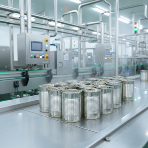 خط إنتاج الأسماك المعلبة من ENAK، مشروع متكامل لتصنيع سمك الرنجة والتراوت والتونة وسمك السلطعون المعلب - Product Image 1