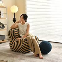 Chaise de loisirs moderne et légère pour maman Canapé simple pour chambre à coucher Étude Internet Balcon créatif des célébrités Salon