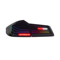 Pour BMW Série 5 G30/G38 (2018-2020) : Kit de modernisation et de modification des feux arrière CSL avec LED RGB dynamiques à balayage et fonction de défilement
