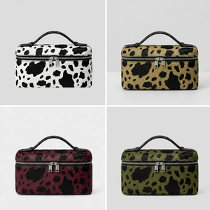 Borsa Animal Print Quiet Luxury Donna Cowboy Core Pelle Borsa Spalla Design Lunch Box Fabbrica Custom <span class=keywords><strong>Service</strong></span> 2026 - Product Image 4