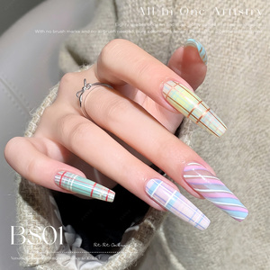 Juego de Esmalte de Uñas en Gel JTING 6 en 1, 80 Colores, Paleta de Gel Ombre, Sin HEMA/TPO, Gel Semipermanente para Arte de Uñas, para Salón de Uñas o Uso Personal - Product Image 4