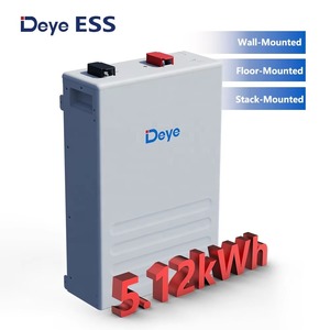 Deye-Batería de montaje en pared ESS, 51,2 V, 100Ah, 5KW, 5.12kwh, batería solar de alto rendimiento para almacenamiento de energía - Product Image 2