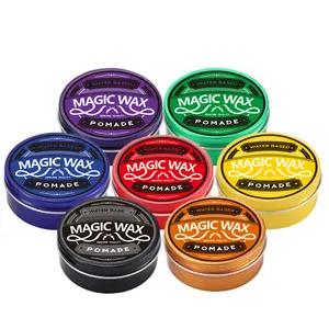 Free sample fruit scent strong hold water based Malaysia New Design hair pomade Wax