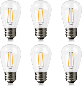 Vintage S14 <strong>Edison</strong> <strong>LED</strong> <strong>Filament</strong> Bulb AC Various Bases (<strong>E27</strong> E14) For Residential Decorative Use 2200K-6500K Temptation - Product Image 5