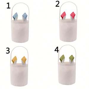 Cesta de Conejo de Pascua Sublimada Enviada Desde China - Product Image 1