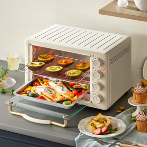 Horno Eléctrico Bear de 20L, Multifuncional, con Convección, para Hornear Pasteles, Horno de Encimera para el Hogar - Product Image 2
