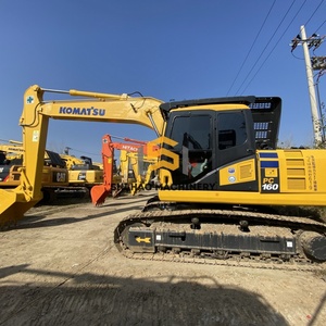 รถขุดตีนตะขาบ KOMATSU PC160 มือสอง ออกแบบมาเพื่อประสิทธิภาพสูงสุดในการทำงานด้านงานดิน ด้วยอัตราส่วนกำลังต่อหนักที่เหมาะสม - Product Image 2