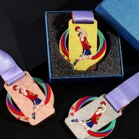 Conception gratuite Logo Sports personnalisés Marathon Running Soccer Football Basketball Médaille 3D