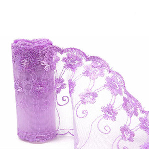 COOMAMUU de adornos de encaje de <span class=keywords><strong>tela</strong></span> de encaje bordado Flor de DIY coser ropa de encaje decorativo cinta - Product Image 6