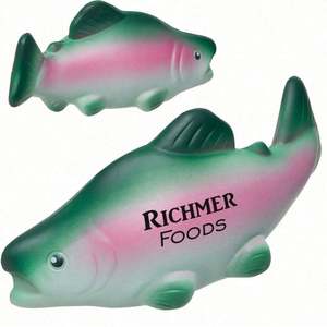 Custom Design Salmon Pu Stress Relievers Stress Toy Stress <b>Ball</b> - Product Image 2