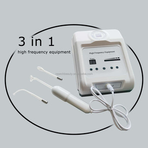 Sản phẩm mới loại bỏ mụn đầu đen chuyên nghiệp công cụ làm đẹp da mặt di động tần số cao Facial Wand máy với 3 ống - Product Image 3