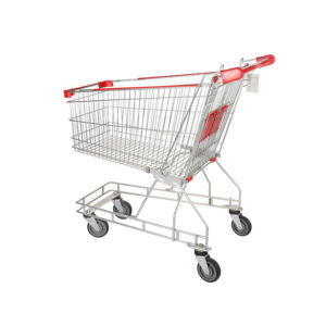 Ownace AU 3-5 pouces chariot de supermarché chariot de supermarché chariot de chariot en acier pour le magasin et le supermarché - Product Image 2