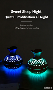 Home Mini Essential <b>Oil</b> <b>Diffuser</b> Ultrasonic Humidifier Portable USB Cool Mist Aroma <b>Diffuser</b> Air Humidifier with LED Night Light - Product Image 4