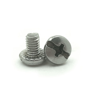 Vis en acier inoxydable NOMOSION BM4 avec tête dentée pour fixation de lampe - Product Image 4