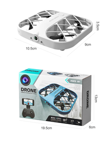 2024 nouveau JJRC H107 4CH grille en temps réel Transmission d'image poche Selfie Drone petit quadrirotor <span class=keywords><strong>caméra</strong></span> débutant VS K150 <span class=keywords><strong>PIXY</strong></span> H59 - Product Image 3