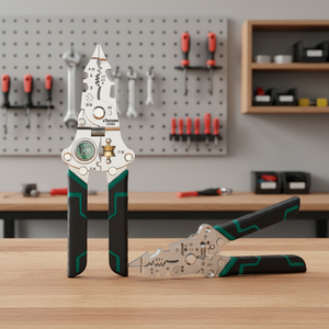 Ferramentas Especiais Multifuncionais para Eletricistas, Alicates de Medição, Corte, Crimpagem e Serrilhados em Aço Liga Personalizados - Product Image 3