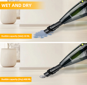 Hot-Bán Xách Tay Không Dây Cầm Tay Máy Hút Bụi Ướt Và Khô Nhanh Chóng Làm Sạch Mini Khô Làm Sạch Điện Máy Hút Bụi - Product Image 4