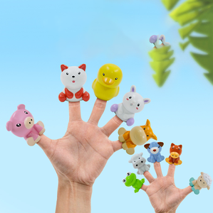 Granja de Aprendizaje <span class=keywords><strong>Peekaboo</strong></span> - 10 Marionetas de Animales de Granja para Dedos, Juguetes Montessori para Contar y Clasificar, Juguetes de Animales de Granja - Product Image 6