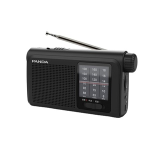 Radio Portátil AM FM SW de 3 Bandas, Venta al por Mayor de Fábrica, Puerto de Carga USB, Linterna LED, Marca Panda, Radio Pequeña Retro Estéreo - Product Image 1