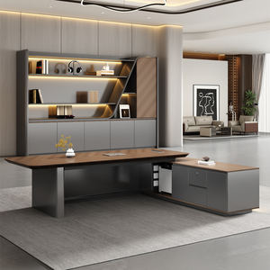 مكتب عالي الجودة HDF وحدات مكتب حديث يعمل عبر مكتب - Product Image 3