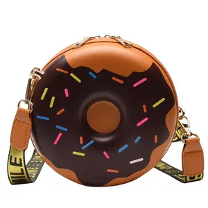 Designer Unique girls Wholesale Shoulder donut shaped purses handbags women ladies tote bags