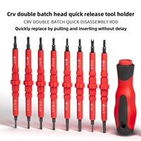 Jeu de tournevis isolés pour électricien 18-en-1 DIY OEM, embouts Torx, Phillips, plats et hexagonaux en acier CRV avec étui de rangement