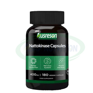 Capsules de Nattokinase pour OEM, Extrait de Natto 4000-20000 FU, Usage Adulte, 60 Capsules/Bouteille - Product Image 1