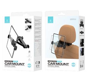 Support de tablette unique pour siège de voiture Techancy avec support magnétique en plastique ABS réglable en hauteur pour téléphone portable, accessoires - Product Image 6