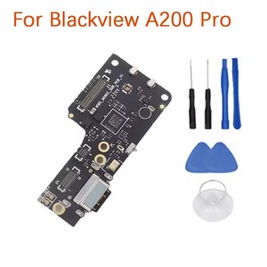 Nouveau Original <span class=keywords><strong>Blackview</strong></span> A200 Pro carte USB Dock carte de Port de Charge de Charge avec accessoires de micro pour téléphone <span class=keywords><strong>Blackview</strong></span> A200 Pro - Product Image 1